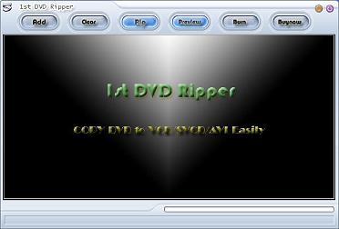 1st DVD Ripper Screenshot